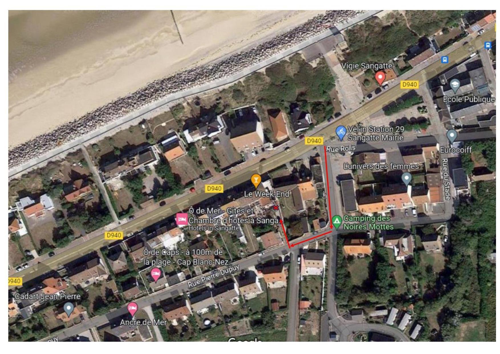 Cambuse Appartement A Sangatte Au Premier Etage A 50 Metres De La Plage Zewnętrze zdjęcie